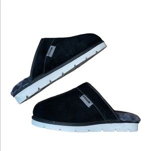 Superlamb Men's "Khulan" Slip-on Slide Slippers